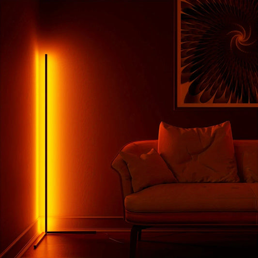 RGB LED Corner Floor Lamp