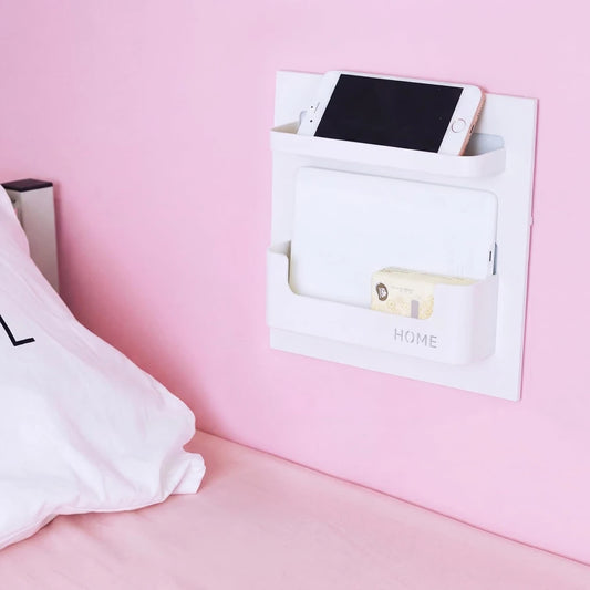 White Bedside Shelf