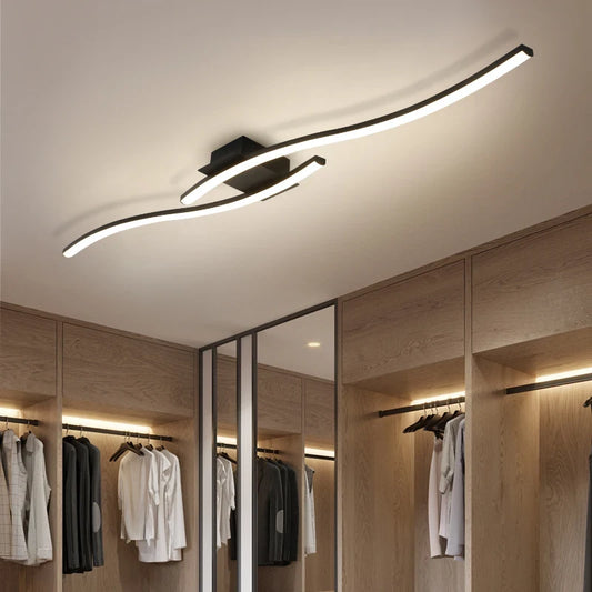 Black LED Pendant Light